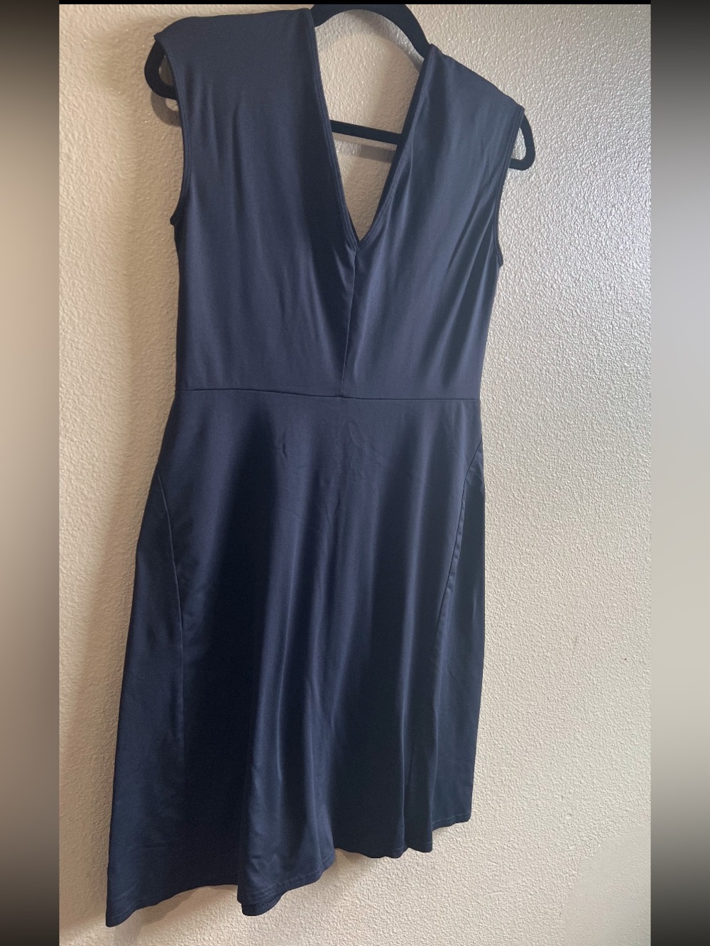 Patagonia Navy V-Neck Sleeveless A-Line Dress‎ outdoor casual medium summer